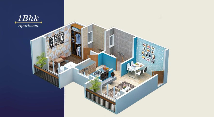 1bhk-plan-1